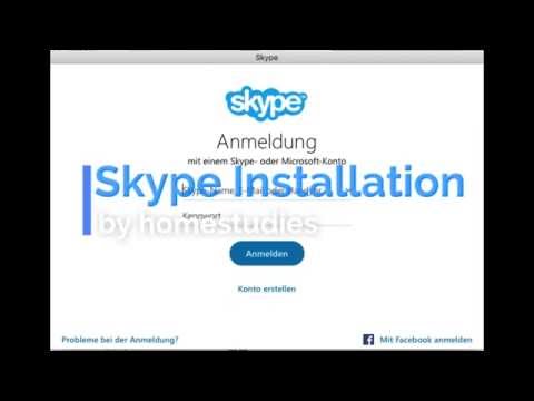 Video: So Installieren Sie Ein Neues Skype