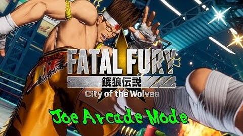 TheDarkAce Plays: Fatal Fury City of the Wolves | Joe Higashi Arcade Mode