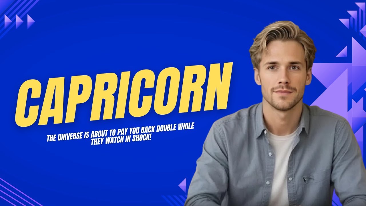 CAPRICORN — The Universe Is About To Pay You Back DOUBLE While They Watch In Shock! ⚡🔥♑ 