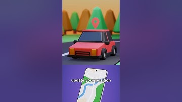 How GPS Works #shorts #3danimation #technology #science