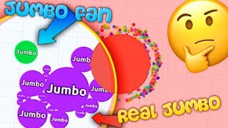 Agar.io - AWESOME BATTLE ROYALE WIN WITH JUMBO FAN - NEW Agario GAMEMODE