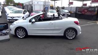 2011 Peugeot 207 Cc White Youtube