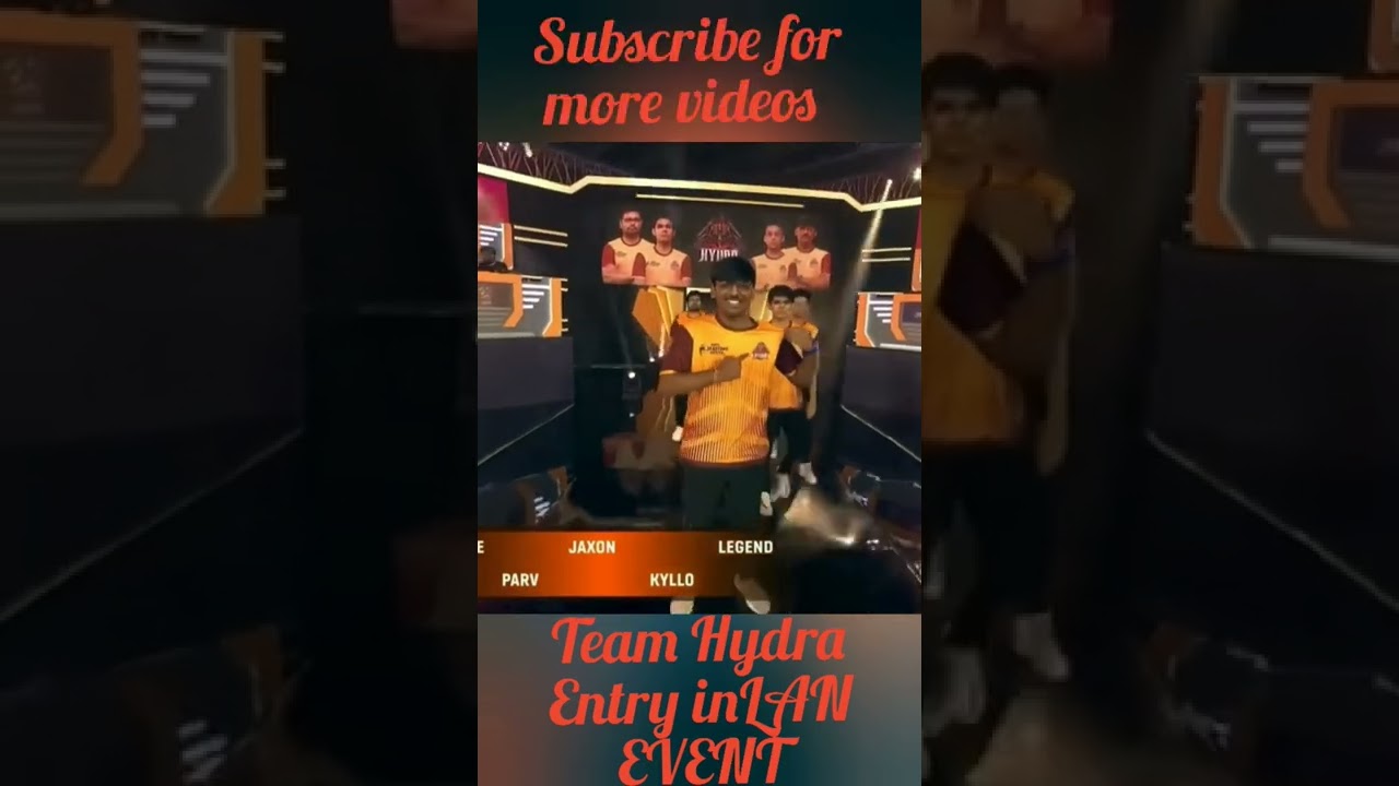Hydra Entry in LAN Event 😍