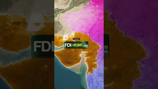 Top 10 Bhartiya states who got most FDI in 2024-25 #industrialgrowth #industrialinvestment #facts