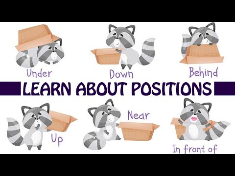 Learn About Positions | உடல் நிலைகள் | Preschool Learning Videos For Children | Kids Tamil