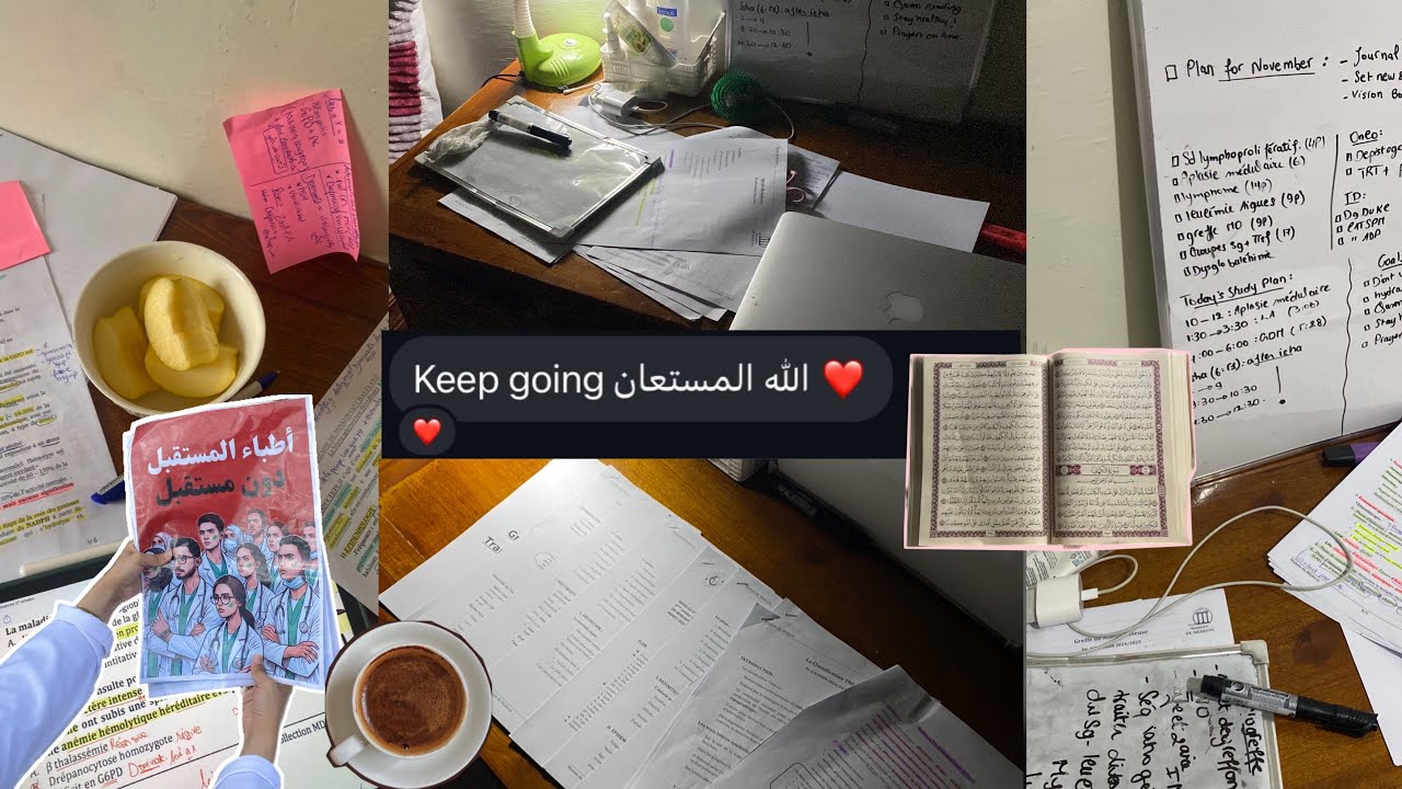 أحاول ان اكون إنتاجية رغم الظروف ( إضراب الطلبة 🥼) / دراسة بعد غياب طويل / يوميات / عادات ايجابية 🦋