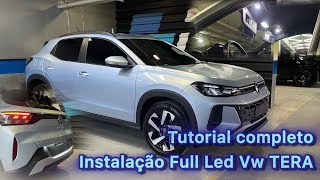 Como Instalar Lâmpadas LED Internas, da Mala e da Placa no VW Tera. Tutorial Completo Passo a Passo