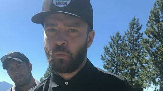 (Day 1) Justin Timberlake at American Century Championship 2017
