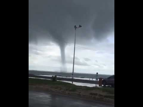 ciclone no mar de São Luís Maranhão 13/07/2020
