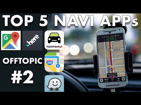 DIE BESTEN NAVI-APPS FÜR iOS & ANDROID - Mit TomTom Go Mobile, Waze, Here, Google Maps & Apple Maps