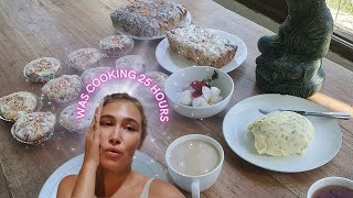 ORTHODOX EASTER COOKING VLOG🥚The longest cooking in my life🐰HOW TO MAKE TRADITIONAL FOOD ON ISLAND