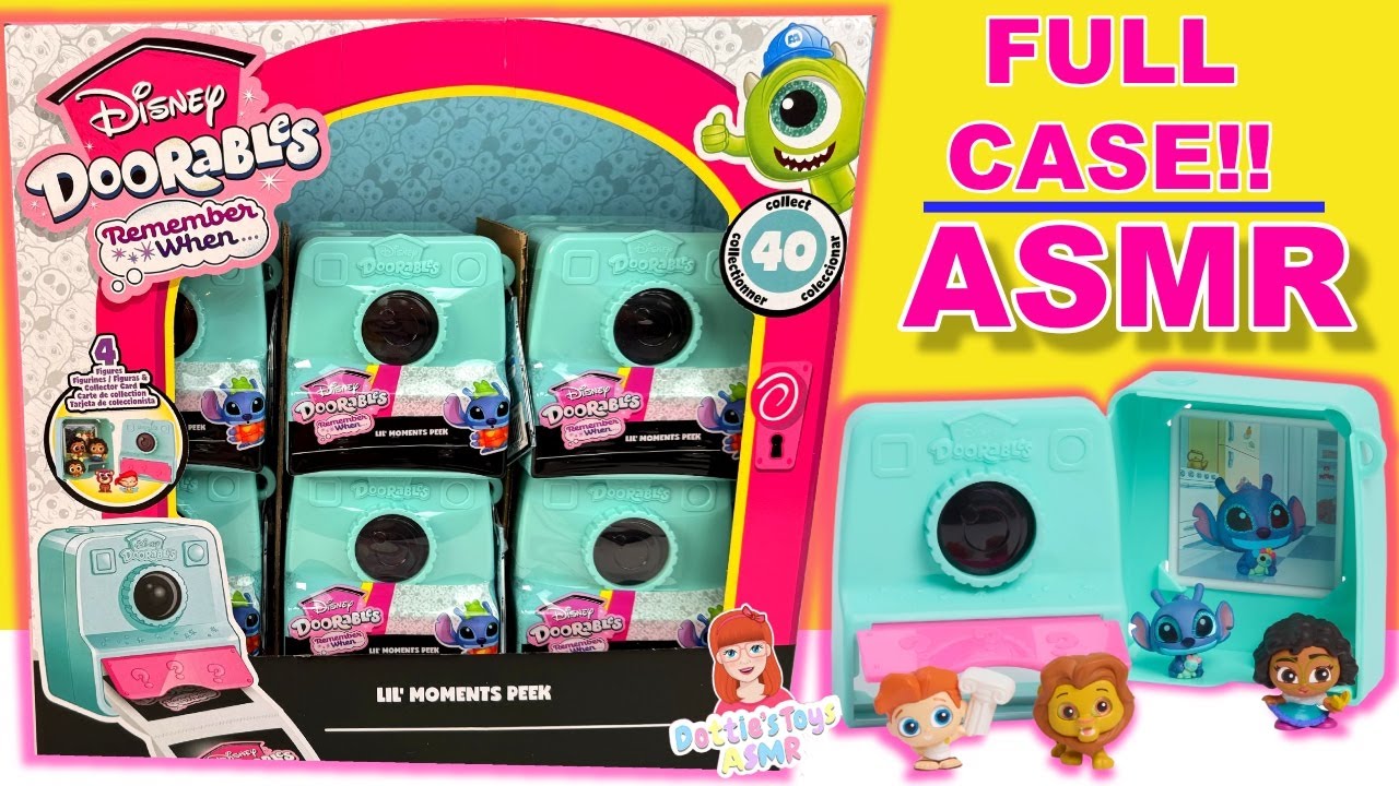 💜 ASMR Disney Doorables FULL CASE Remember When LIL Moments Peek!