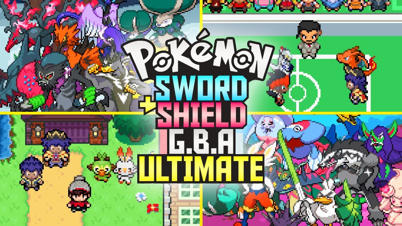 UPDATED] Pokémon Sword+Shield V10.2 ENG V7 DLC GBA Rom-Hack : Mega