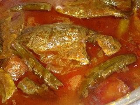 صالونة سمك على الطريقة البحرينية ناشف سمك