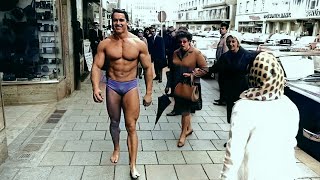WHEN ARNOLD GO OUT IN PUBLIC SHIRTLESS - EPIC PUBLIC REACTION