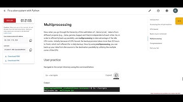Fix a slow system with Python || Solutions || Google || Coursera || Qwiklabs
