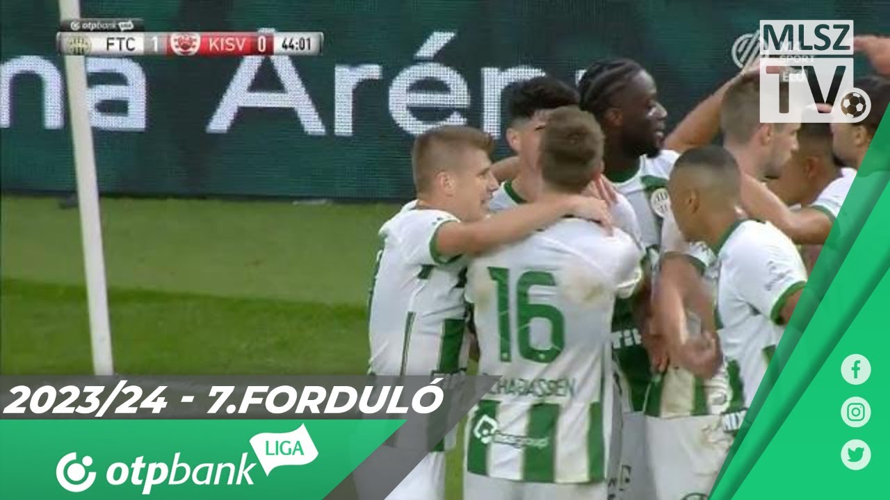 Krisztian Lisztes of Ferencvarosi TC celebrates with teammates after  scoring a goal during the Hungarian OTP Bank Liga match between Ferencvarosi  TC and MOL Fehervar FC at Groupama Arena on April 2, 2023 in Budapest,  Hungary Stock Photo - Alamy