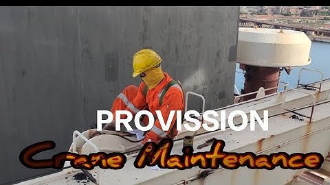PROVISSION CRANE MAINTENACE/ LIMIT SWITCH