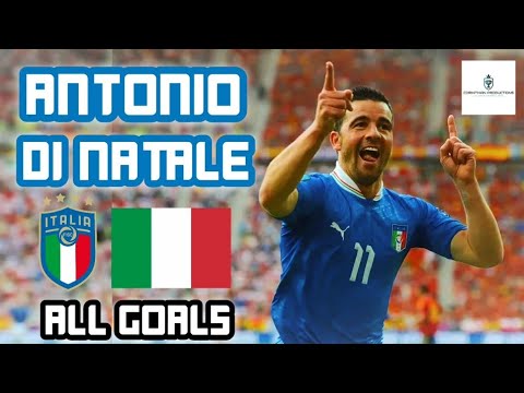 Antonio Di Natale • All Goals for Italy 🇮🇹