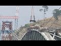 देखिए जम्मू कश्मीर में Chenab पर दुनिया के सबसे ऊंचे Rail Arch Bridge में कैसे रखा गया Crown Segment