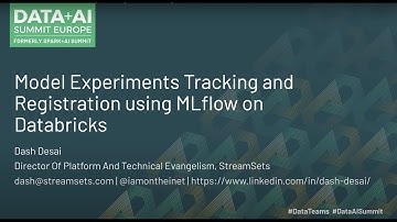 Model Experiments Tracking and Registration using MLflow on Databricks