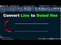 AUTOCDA LINE TO DOTED LINE