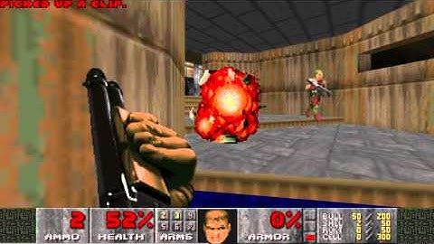 DOOM II - 2048 Unleashed - Map01 UV Speed in 00:12