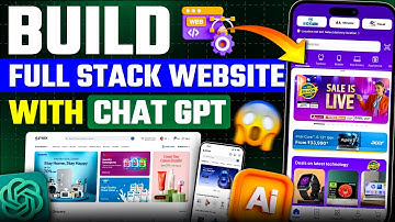 Build a FULL STACK Website in MINUTES with ChatGPT AI