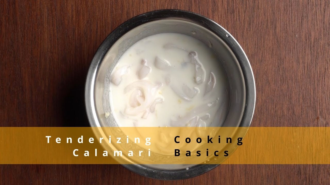 How to cook: Tenderizing Calamari - YouTube