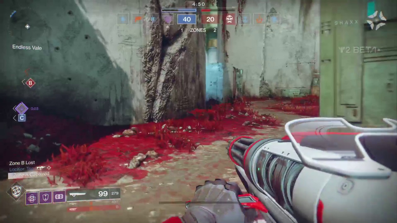 Destiny 2 Beta Crucible - Control with Sentinel Titan