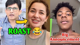 KRK Roasted Hania Amir for This..? | IShowSpeed, Waseem Badami , Nadir Ali & More