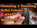 HOW TO LAPIDARY : Cleaning & Dressing Buffer Polisher Wheel