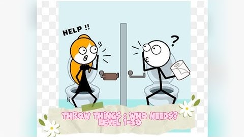 Throw Things: who needs? (WEEGOON) Gameplay Walkthrough All Levels 1-30 - Funny Stickman Puzzle Game