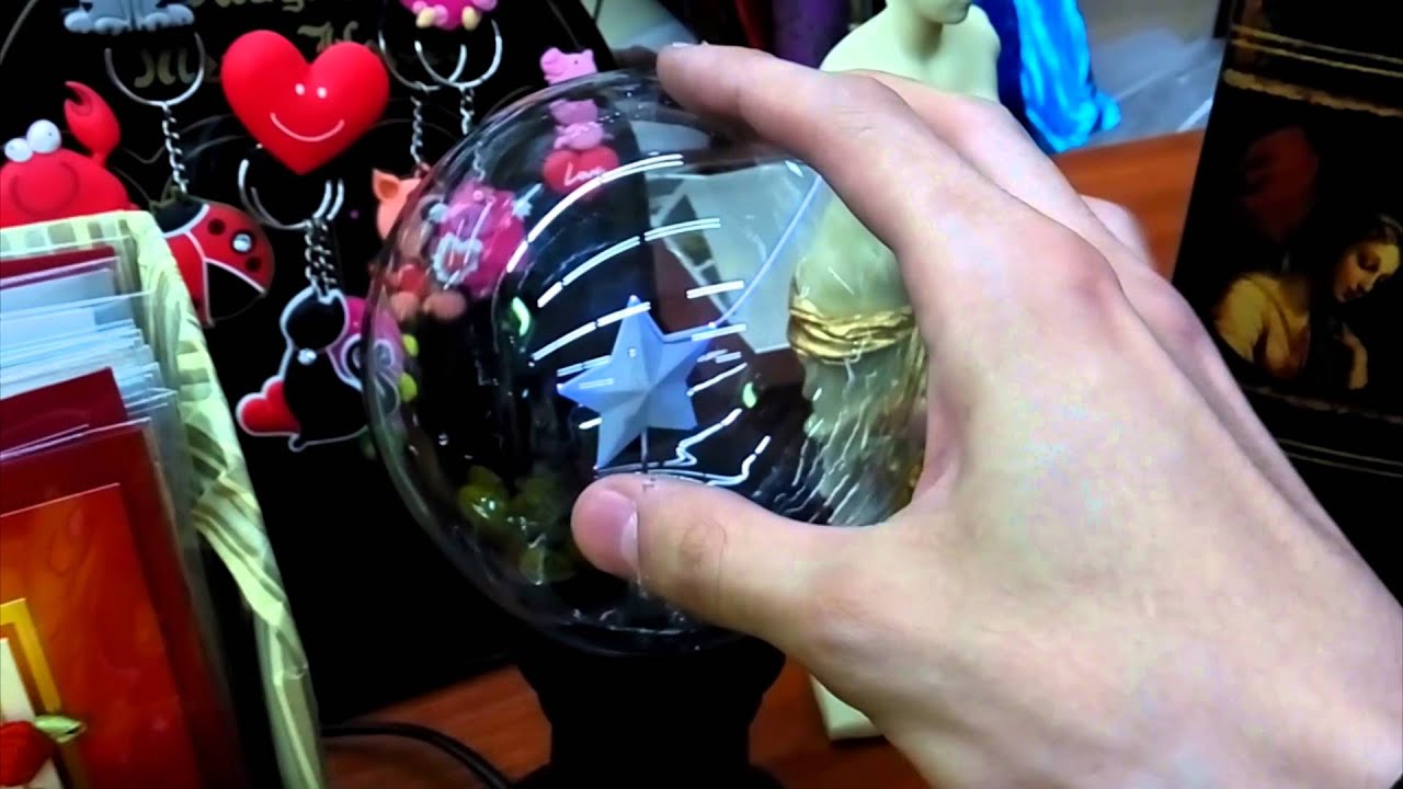 Плазменный шар (лампа) / Как это работает? - YouTube