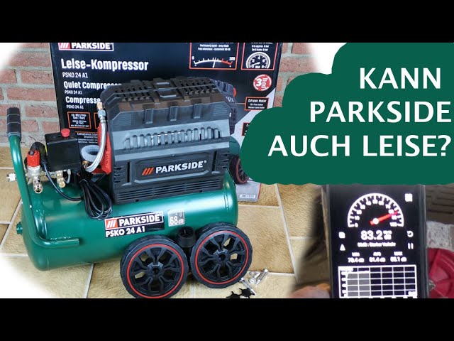 Flüsterkompressor von Lidl im Test - PARKSIDE® Silent Kompressor »PSKO 24«  - YouTube | Kompressoren