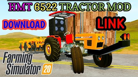 FS20 @scafion.x HMT 6522 TRACTOR MOD || ORIGNAL LOOK ||