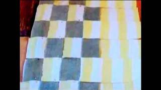 How To Make a Bathmat out of old Towels, Threadbanger