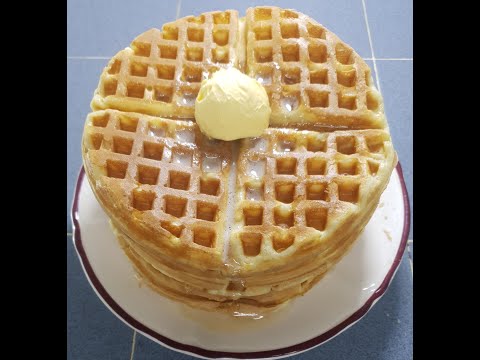 Video: Daim Ntawv Qhia Crispy Waffle