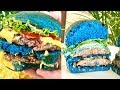 How To Make BLUE BURGER BUN !