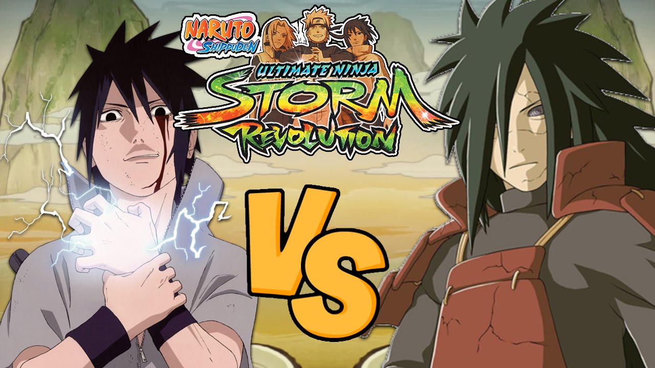 Naruto Shippuden Ultimate Ninja Storm Revolution: Sasuke (EMS) Vs