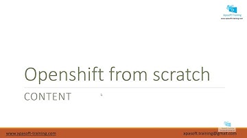 02-Openshift 4 from scratch (UDEMY)-Course content