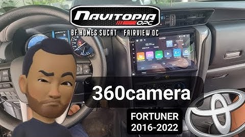 360cam installation Toyota fortuner 2017