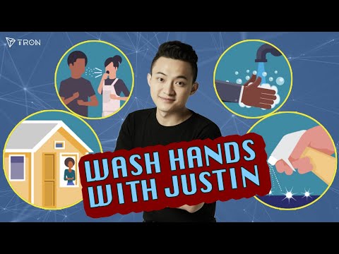 Wash Hands With Justin Sun 