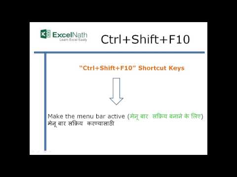 What is Ctrl F10?