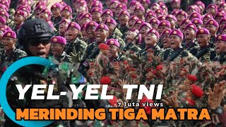 YEL-YEL TNI BIKIN MERINDING TIGA MATRA LAUT,DARAT,UDARA #tni #tniviral