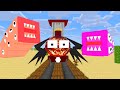 Minecraft/ Monster School : POOR CHOO CHOO CHARLES vs TRAIN EATER FAMILY - Minecraft Animation