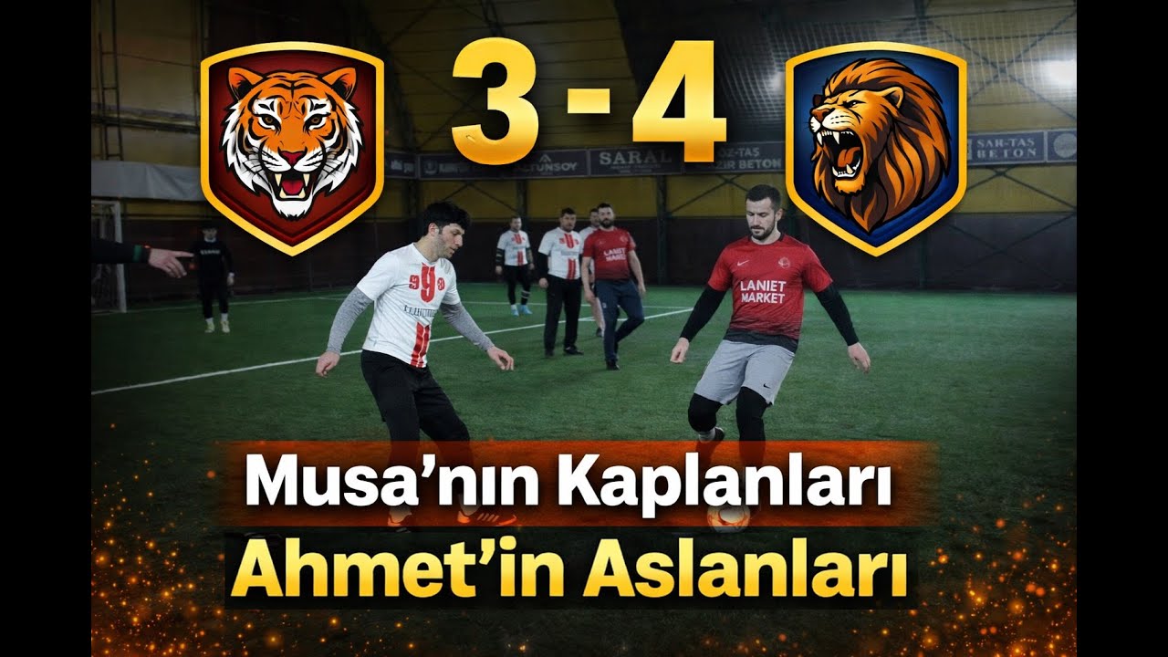 Gol Düellosu! ⚽ 7 Gollü Maçta Kazanan Ahmet’in Aslanları