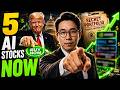 President Trump's Secret AI Portfolio: 5 AI Stocks Trump Bought Before They Exploded | John AG 