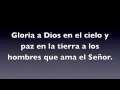 Gloria de la Misa Sagrada Familia (Home Recording Studio)
