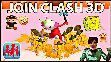 join clash game , join clash 3d gameplay walkthrough part